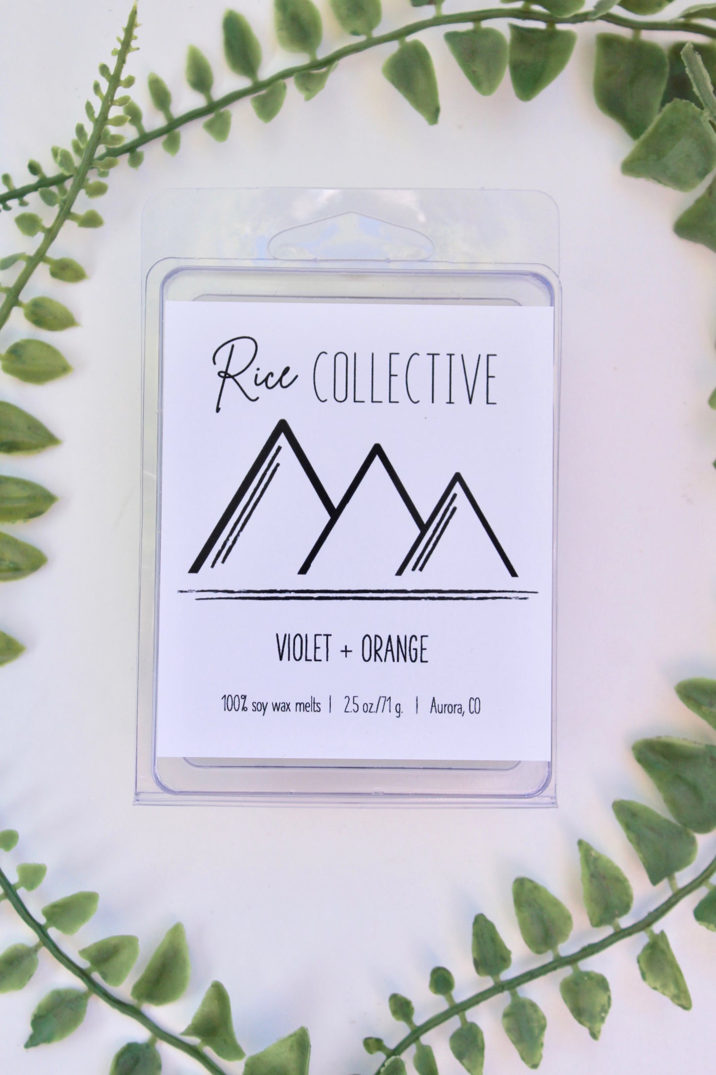 Violet + Orange - Rice Collective