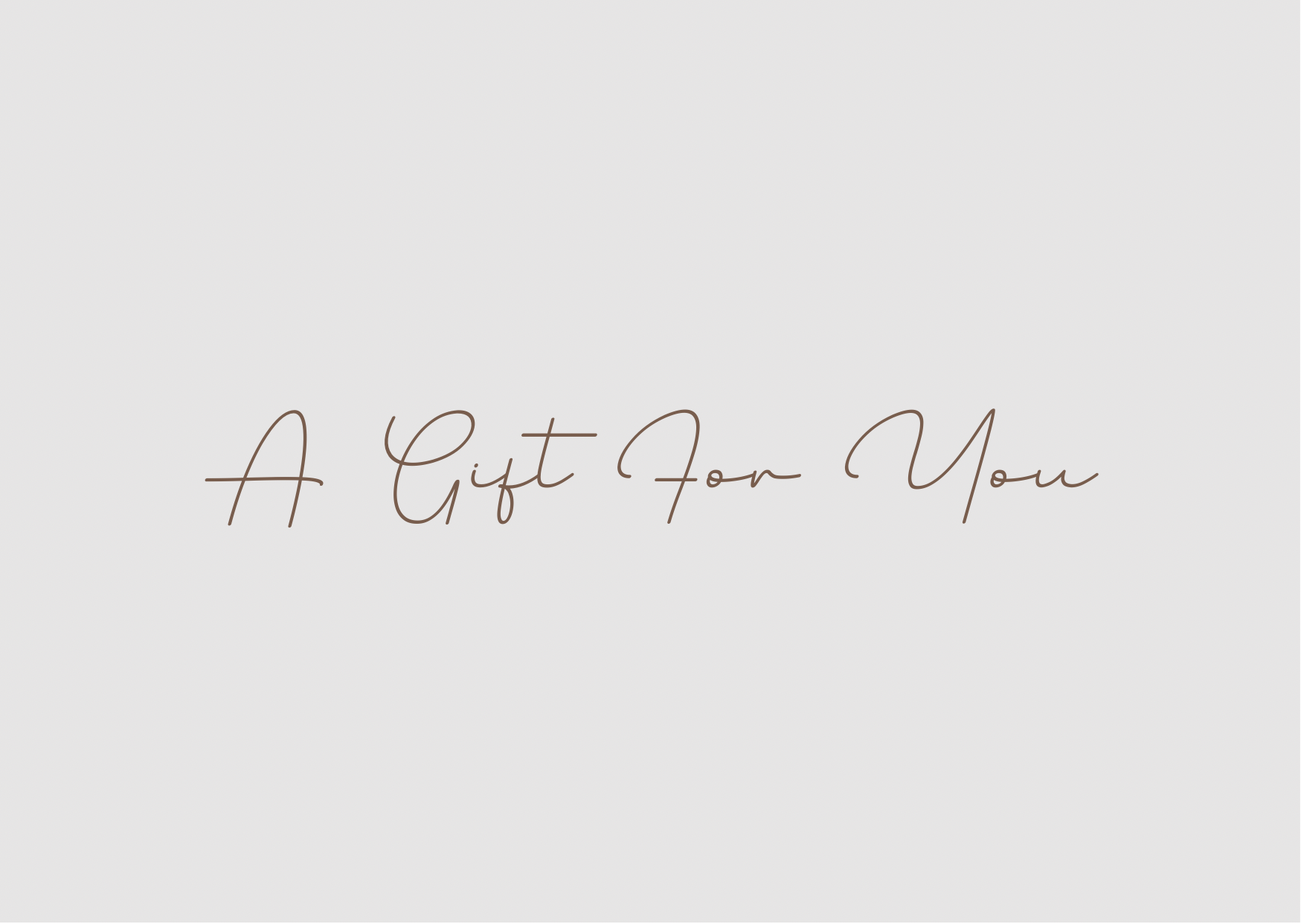 A Gift For You - Rice Collective
